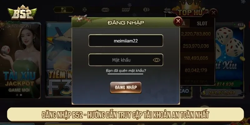 Đăng Nhập B52club