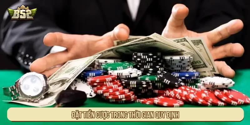 Máy Xanh Đỏ Vàng: Luật Đơn Giản, Quay Cực Nhanh Đặt tiền cược trong thời gian quy định